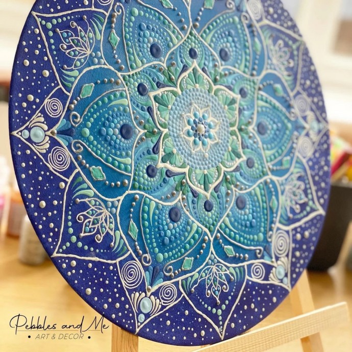 ​Прекрасные идеи точечной росписи