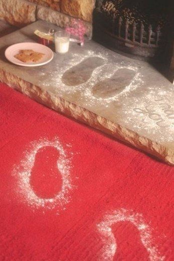 Следы Деда Мороза