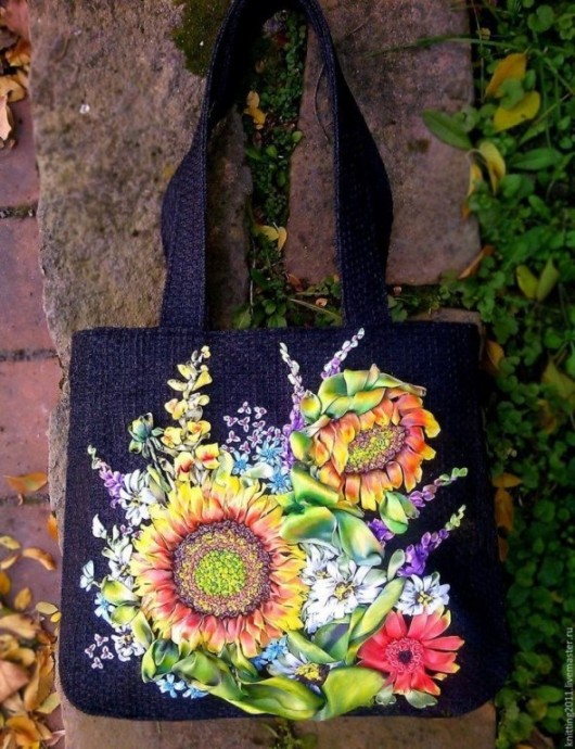 Вышивка лентами