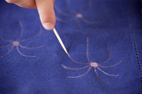 Декор с помощью отбеливателя