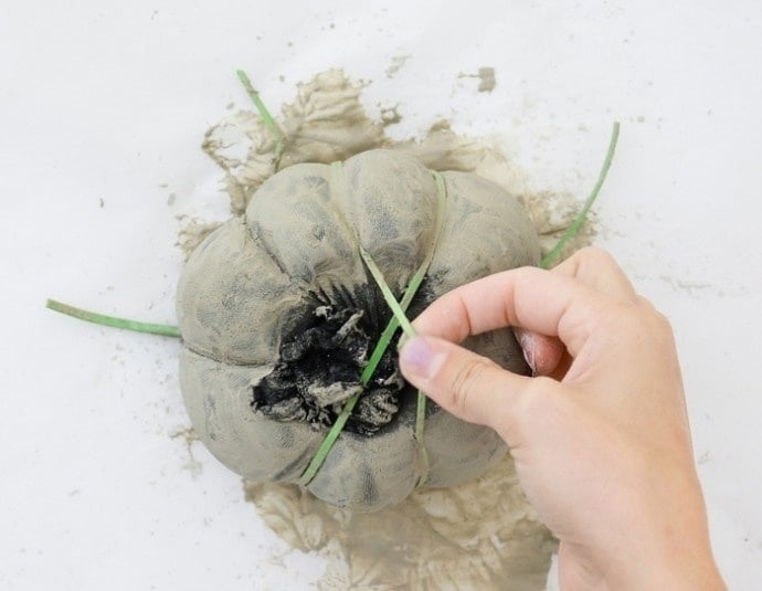 Кашпо для суккулентов из цемента