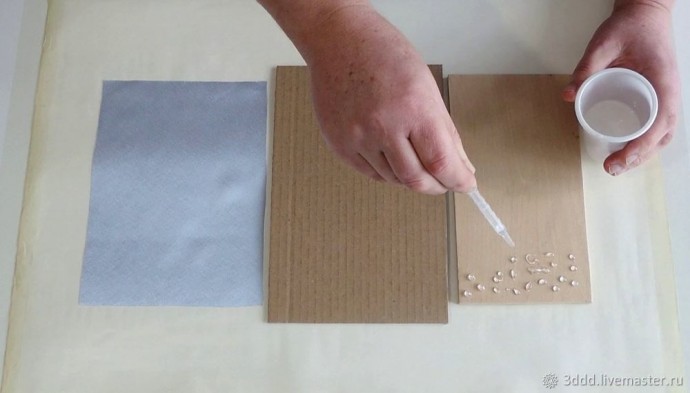 Застывший дождь