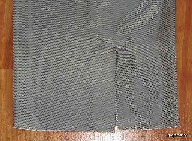 Технология обработки шлицы в изделиях с подкладкой