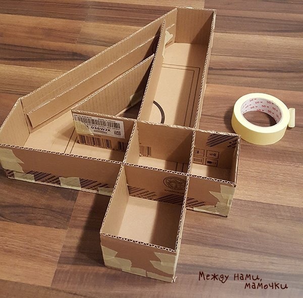 Декоративная цифра своими руками