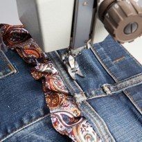 ​Сумка из старых джинсов: мастер-класс