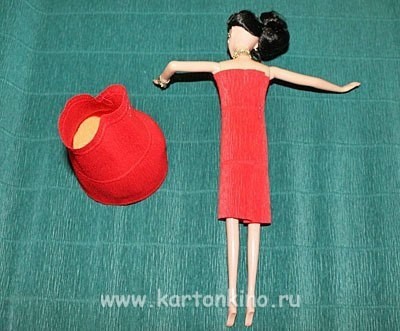 Кукла из конфет "Испаночка": мастер-класс