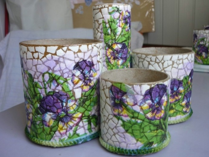 Декупаж на скорлупе