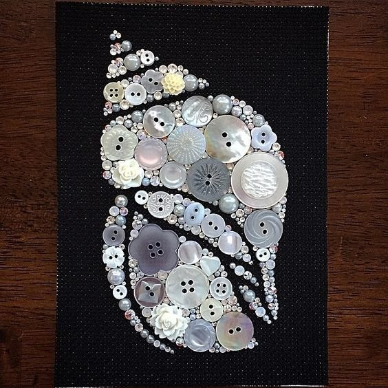 Вышивка пуговицами на морскую тему: идеи для творчества