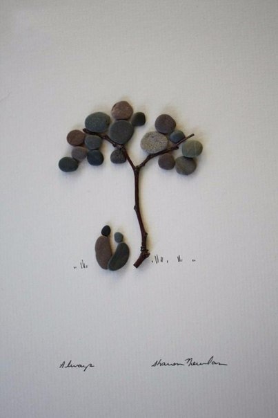 Картины из камней