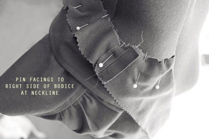 Втачной отложной воротник