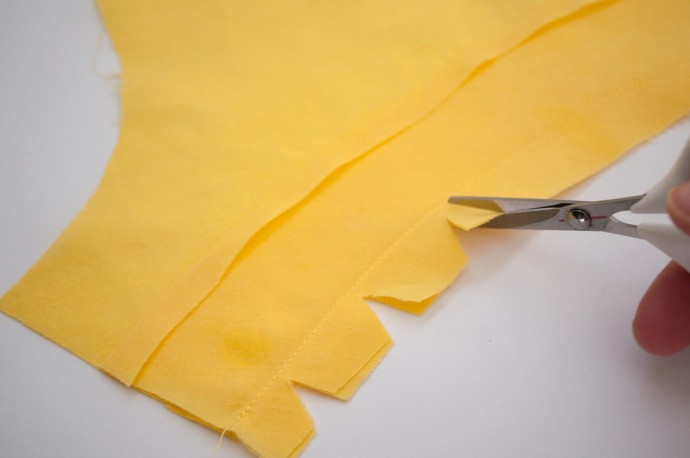 Обработка горловины