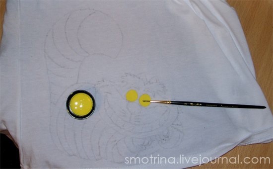 Как нарисовать картинку на майке