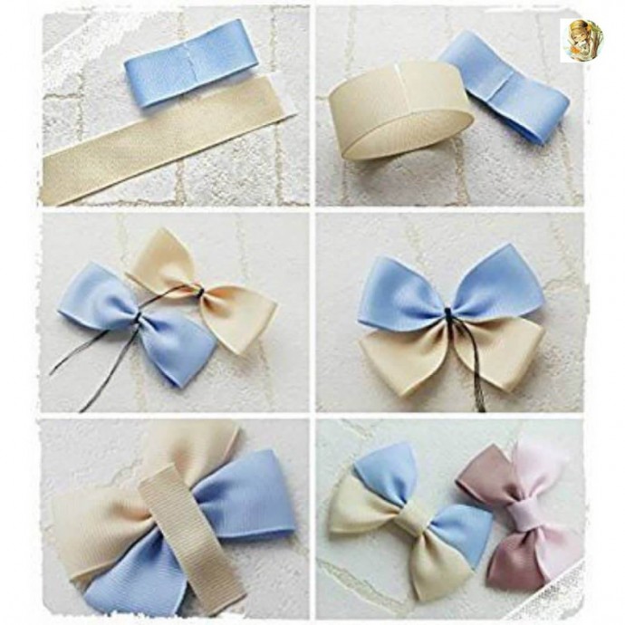 Мастерим бантики для принцесс