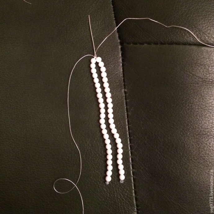 Кисть из бусин для сотуара