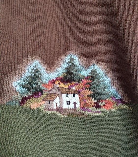 Восхитительная вышивка на одежде