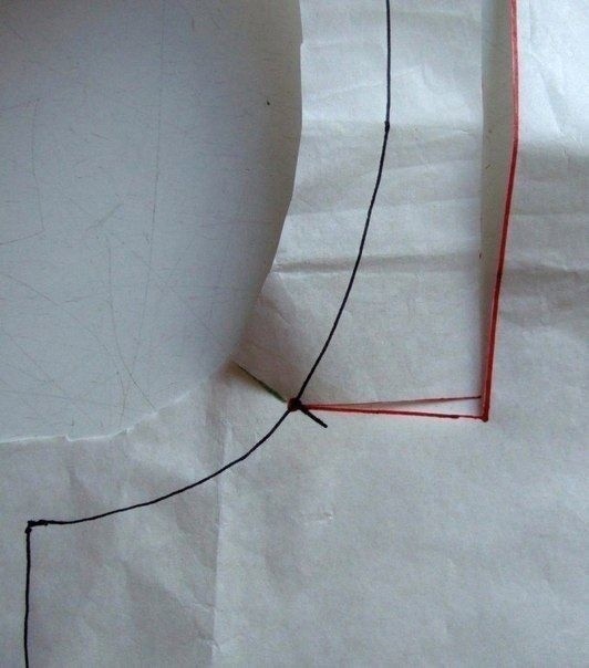 Уменьшаем плечевой шов