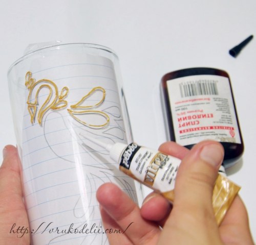 Мастер-класс по красивой росписи бокала