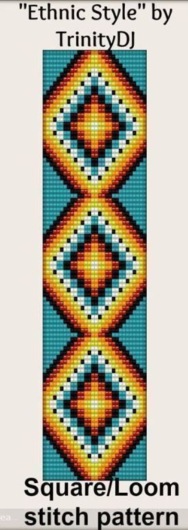 Этнические мотивы в плетении бисером