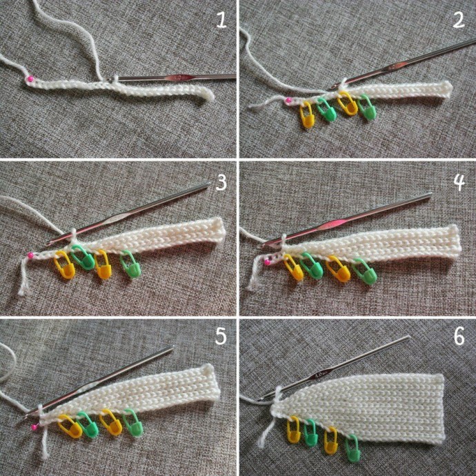 Необычный способ вязания шапок крючком