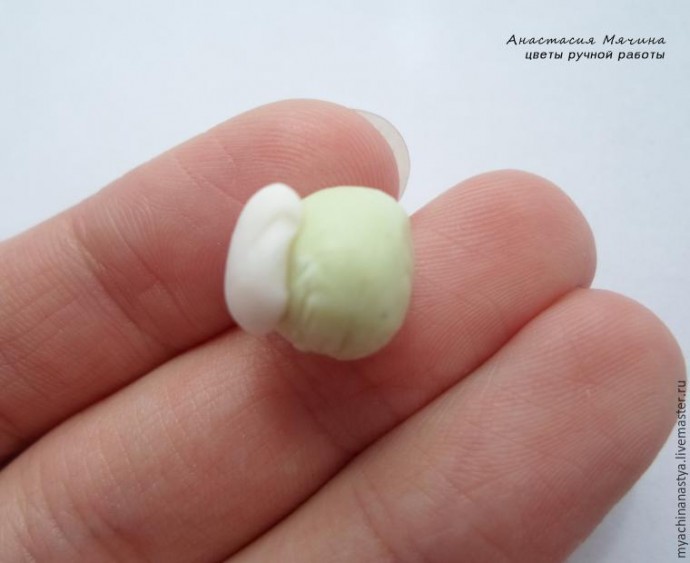 Лепка клевера из полимерной глины