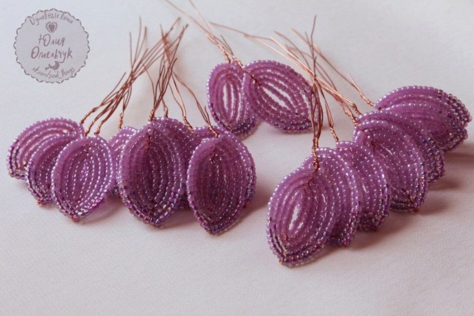 Орхидея из бисера