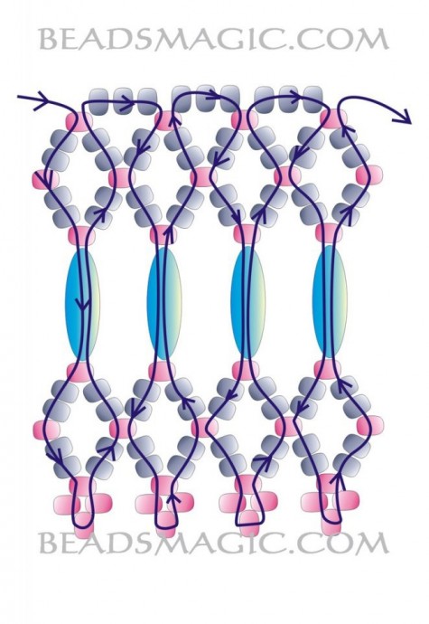 Ожерелья из бисера Ожерелья из бисера