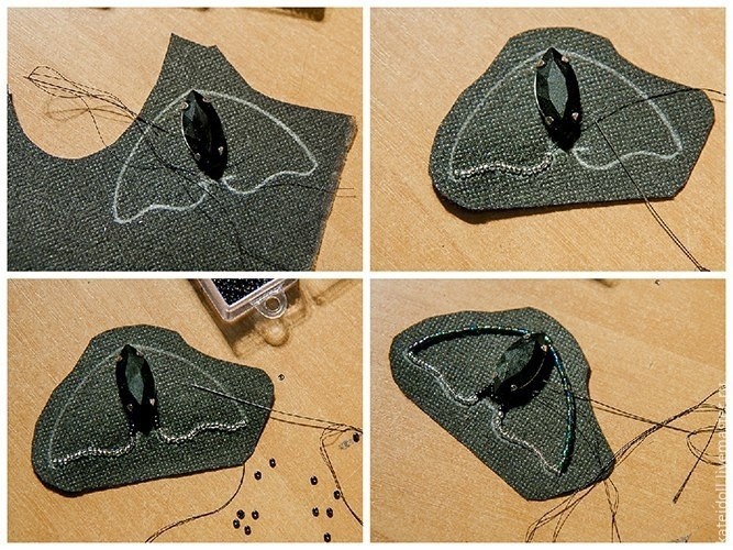 Брошь из бисера: бабочка Брошь из бисера: бабочка