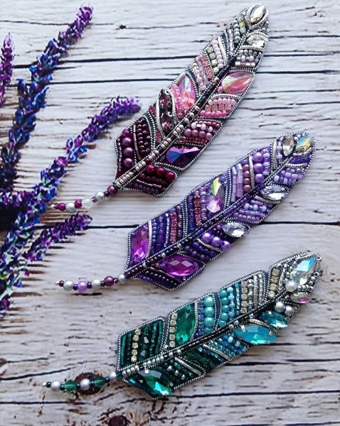 Броши ручной работы: идеи