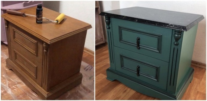 Переделки тумбочек и комодов