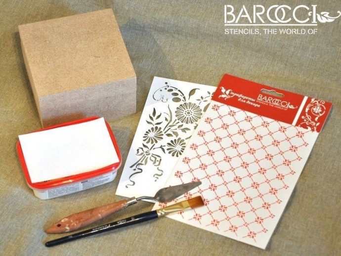 Шкатулка "Старый фарфор"