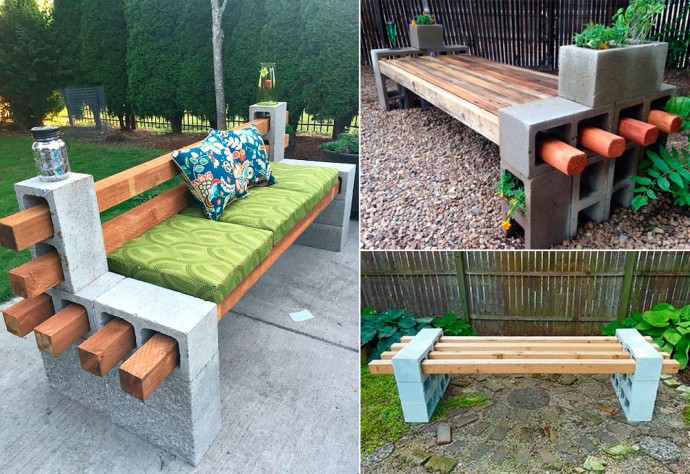 Использование шлакоблоков в декоре на даче: вдохновляющие идеи