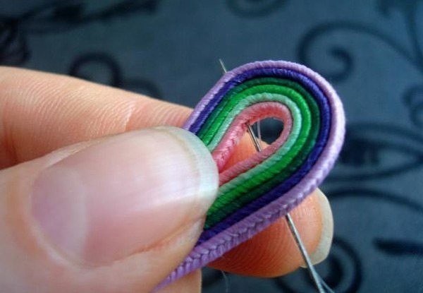 Сутажная бусина: мастер-класс