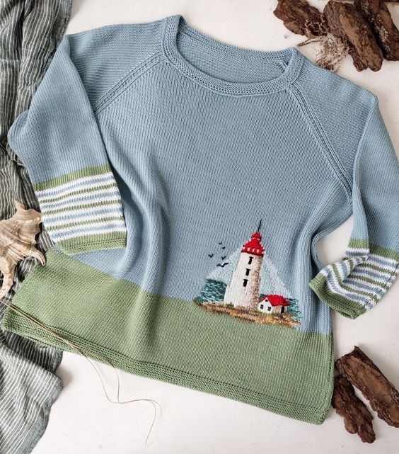 Восхитительная вышивка на одежде