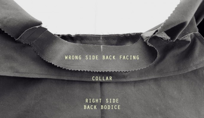 Втачной отложной воротник