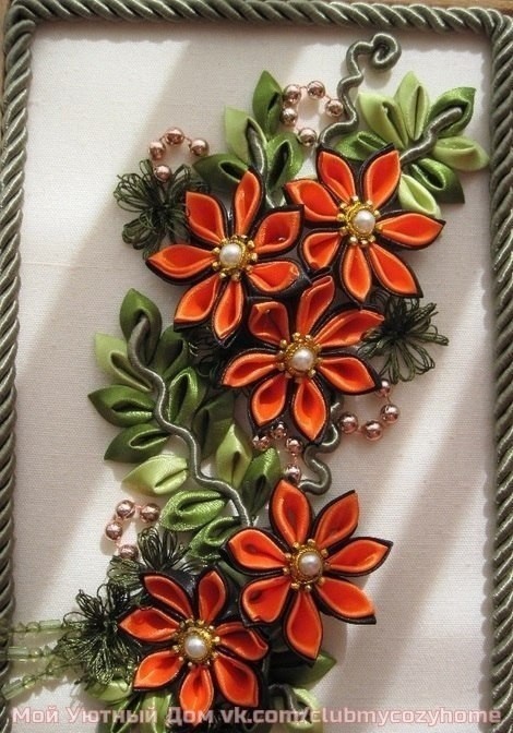 Красота в технике канзаши: идеи для творческого вдохновения