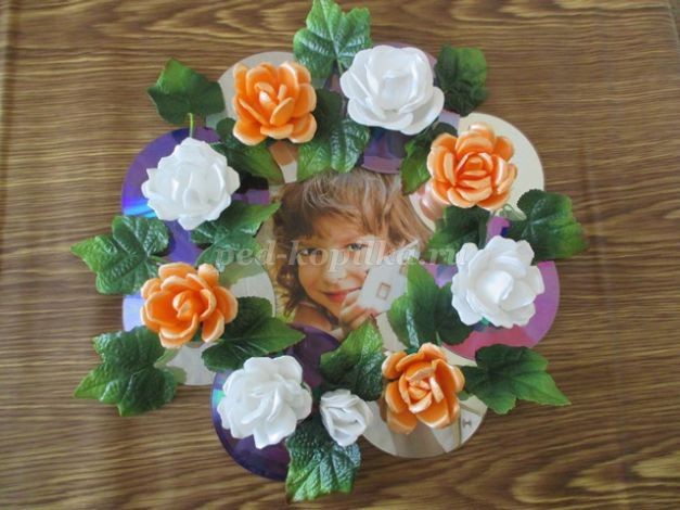 Зеркальная рамка для фото: мастер-класс