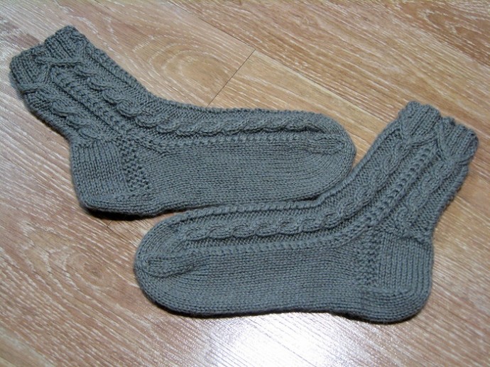 Ажурные носки + схемы