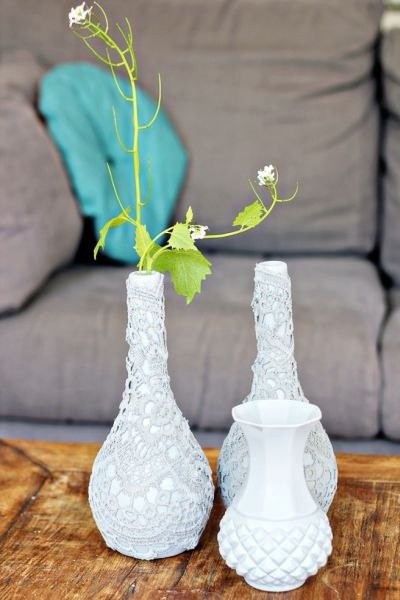 ​Кружевные вазы