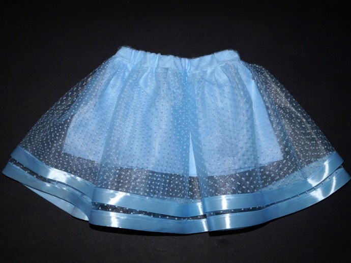 Пышная юбка из фатина: лёгкий способ