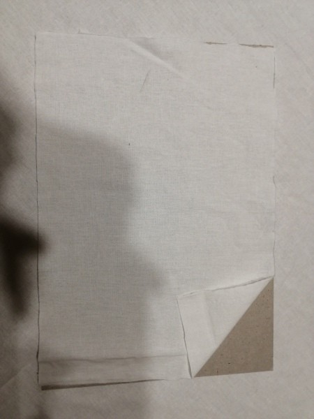 Шерстяная акварель "Зимний вечер"