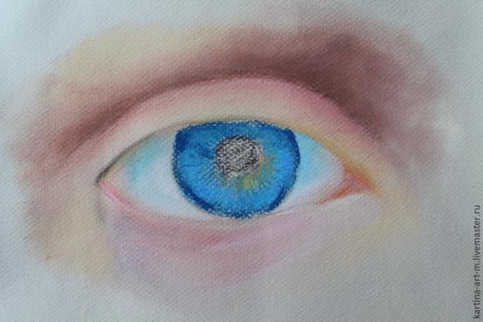 Глаз пастелью: пошаговый урок