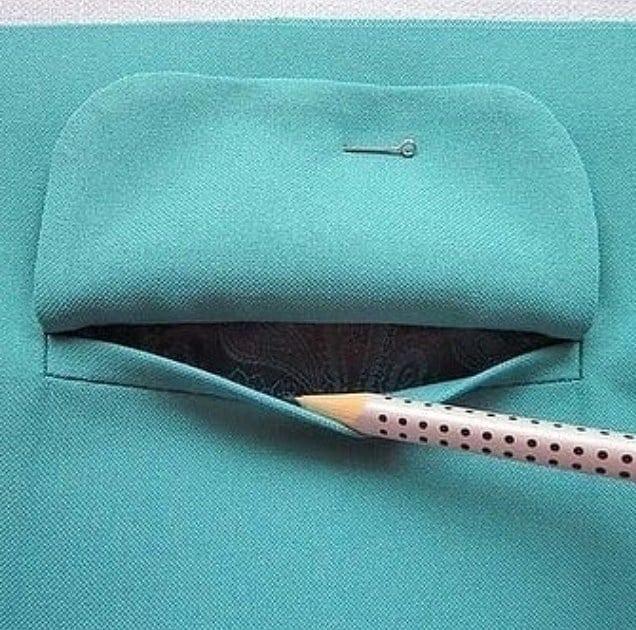 Карман с клапаном пошагово