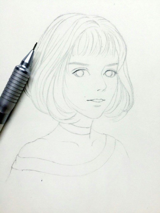 Портрет девушки акварелью: мастер-класс