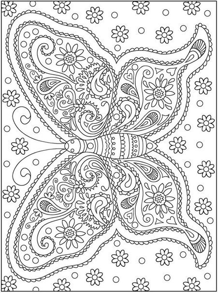 Раскраски-антистресс: легкий способ убежать от суровых будней