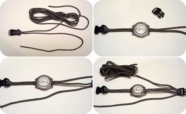 Плетем ремешок для часов