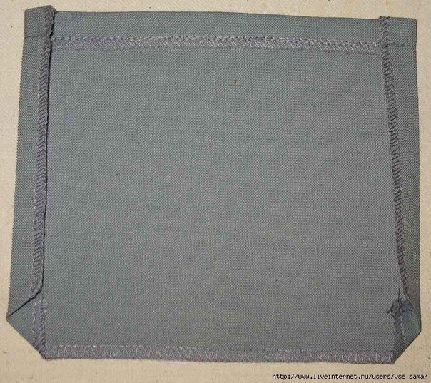 Как красиво обработать уголки на накладных карманах
