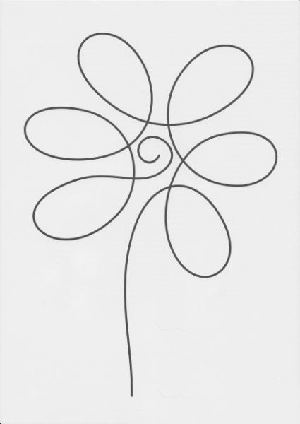 Легкие для повторения рисунки без отрыва руки