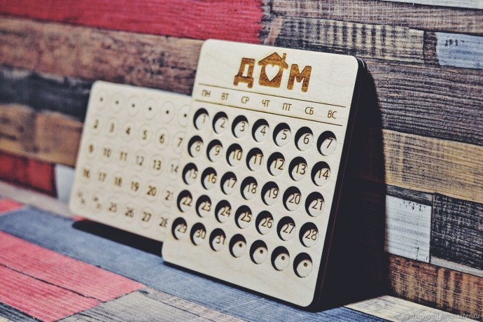Как сделать вечный календарь