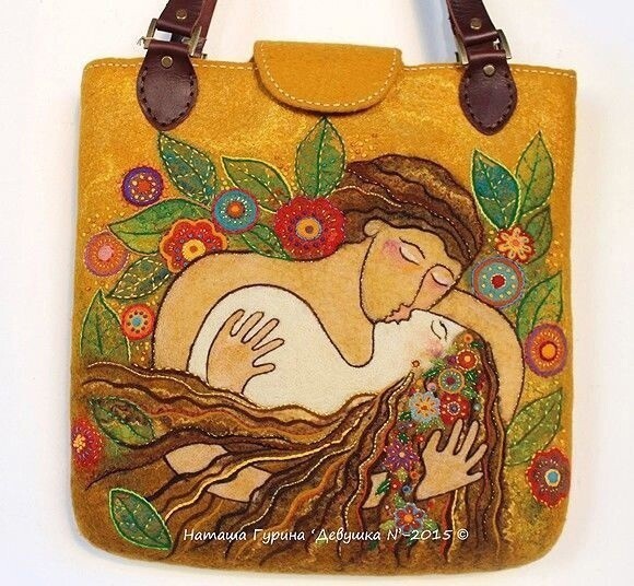 Войлочные сумки: идеи для вдохновенного творчества