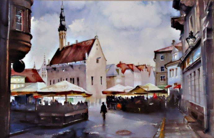 ​Грустные осенние улицы